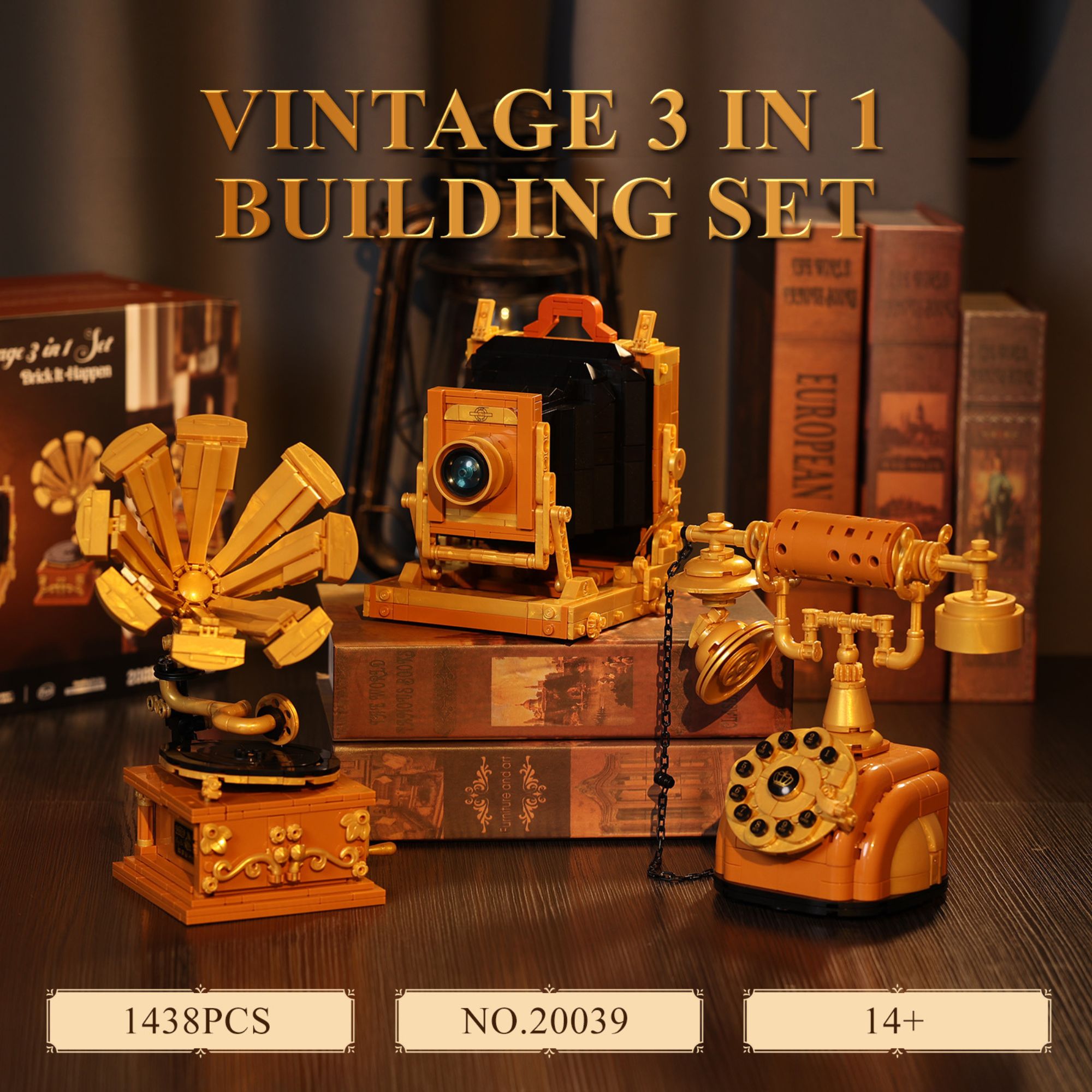 The Retro Three-piece Set