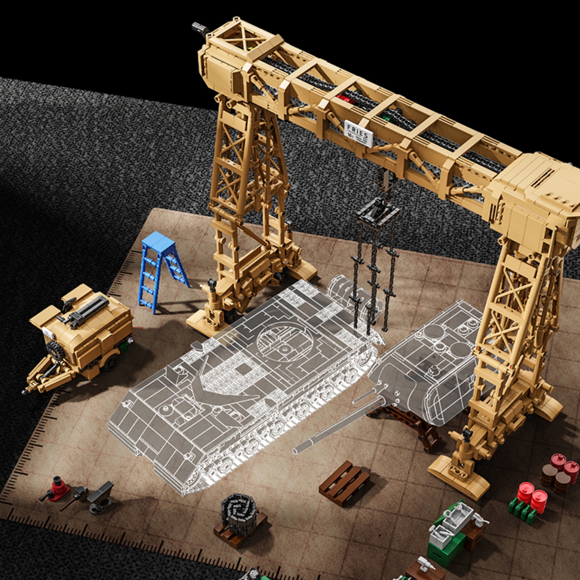 The Rivers Gantry Crane