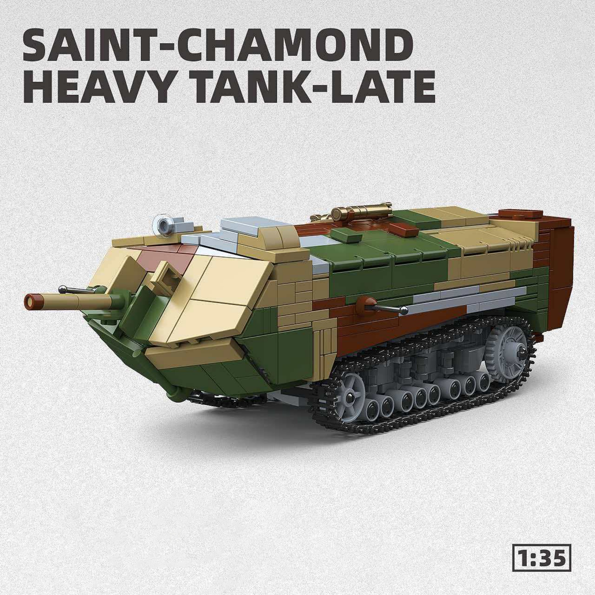 The Saint-Chamond Heavy Tank