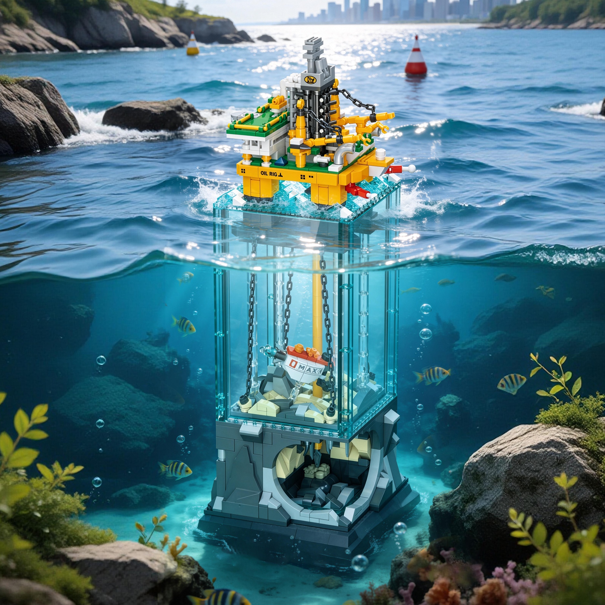The Semi-submersible Driling Platform