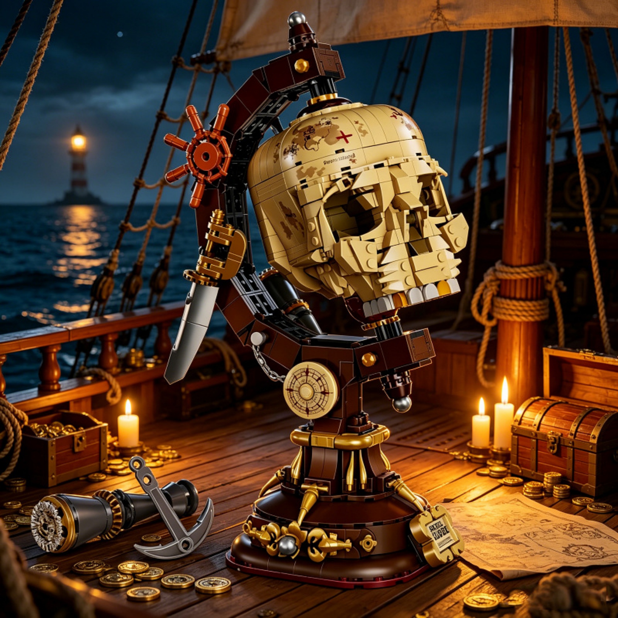 The Skeleton Globe