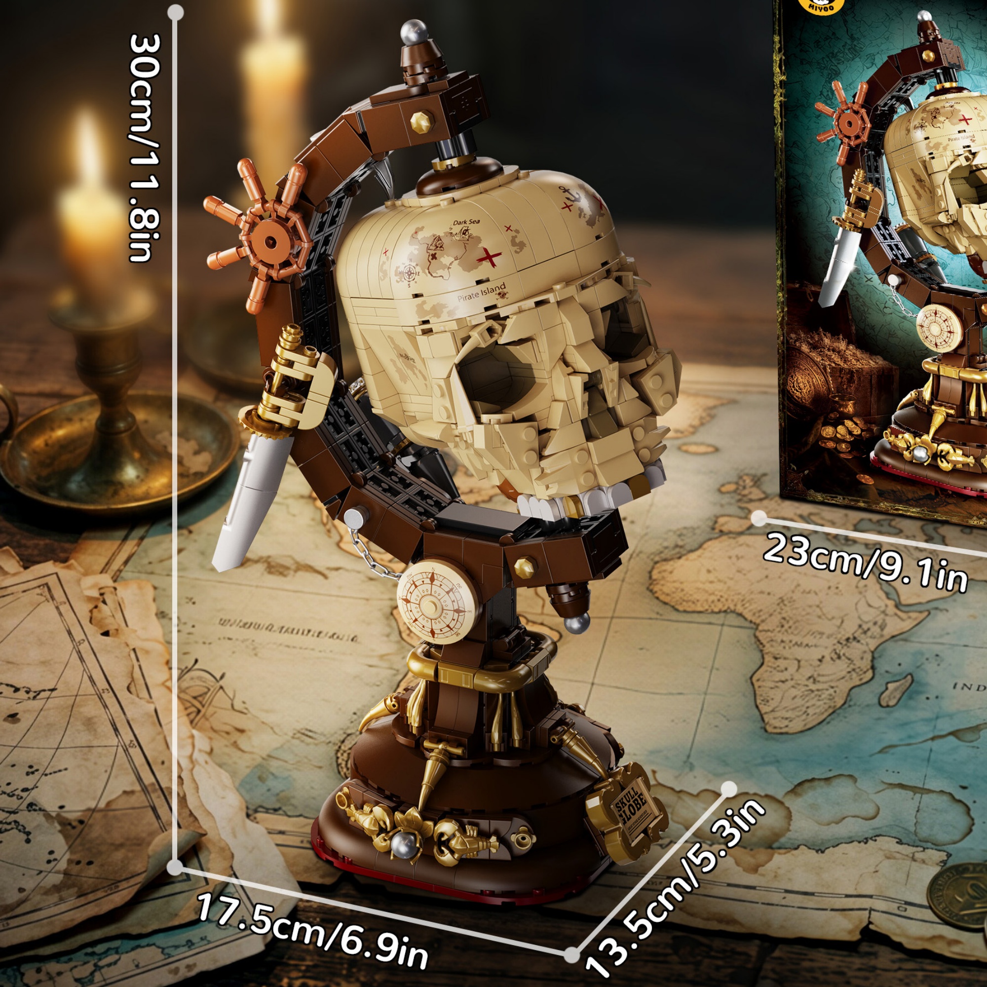 The Skeleton Globe
