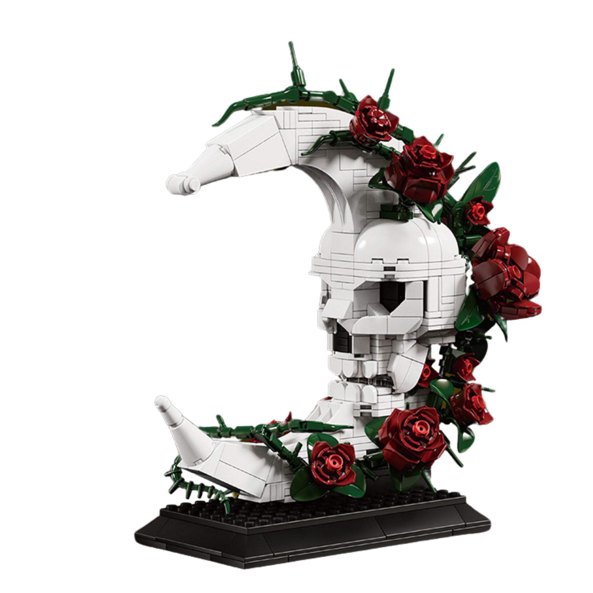 The Skull Moon Rose