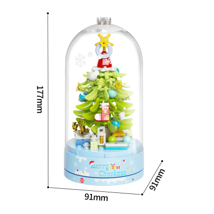 The Snow-Reflected Christmas Tree-marstoy