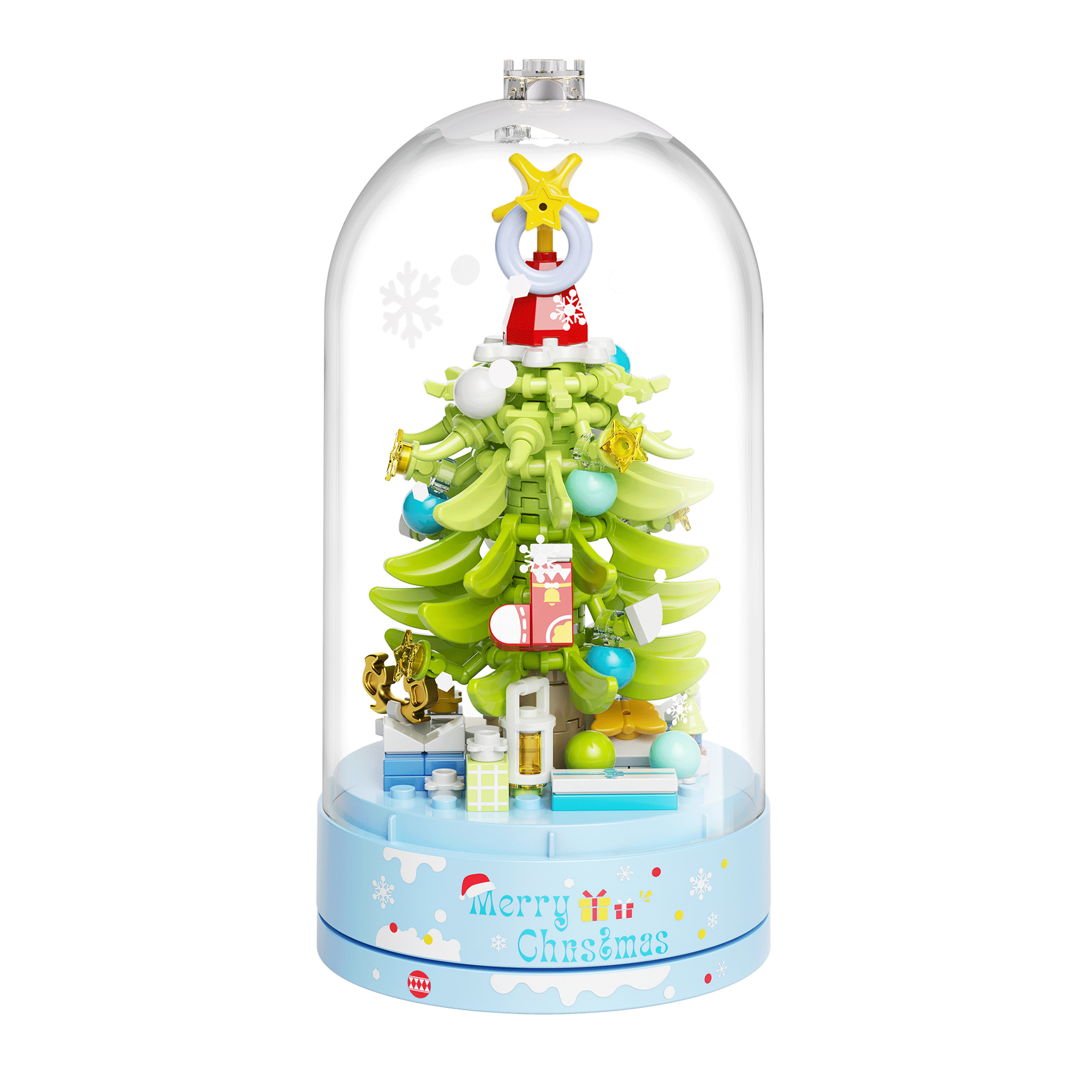 The Snow-Reflected Christmas Tree-marstoy