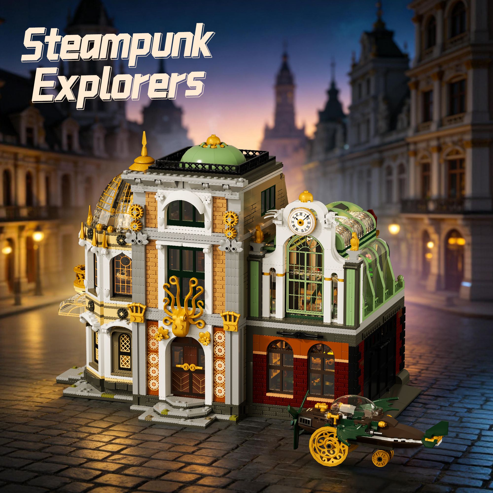 The Steampunk Explorers