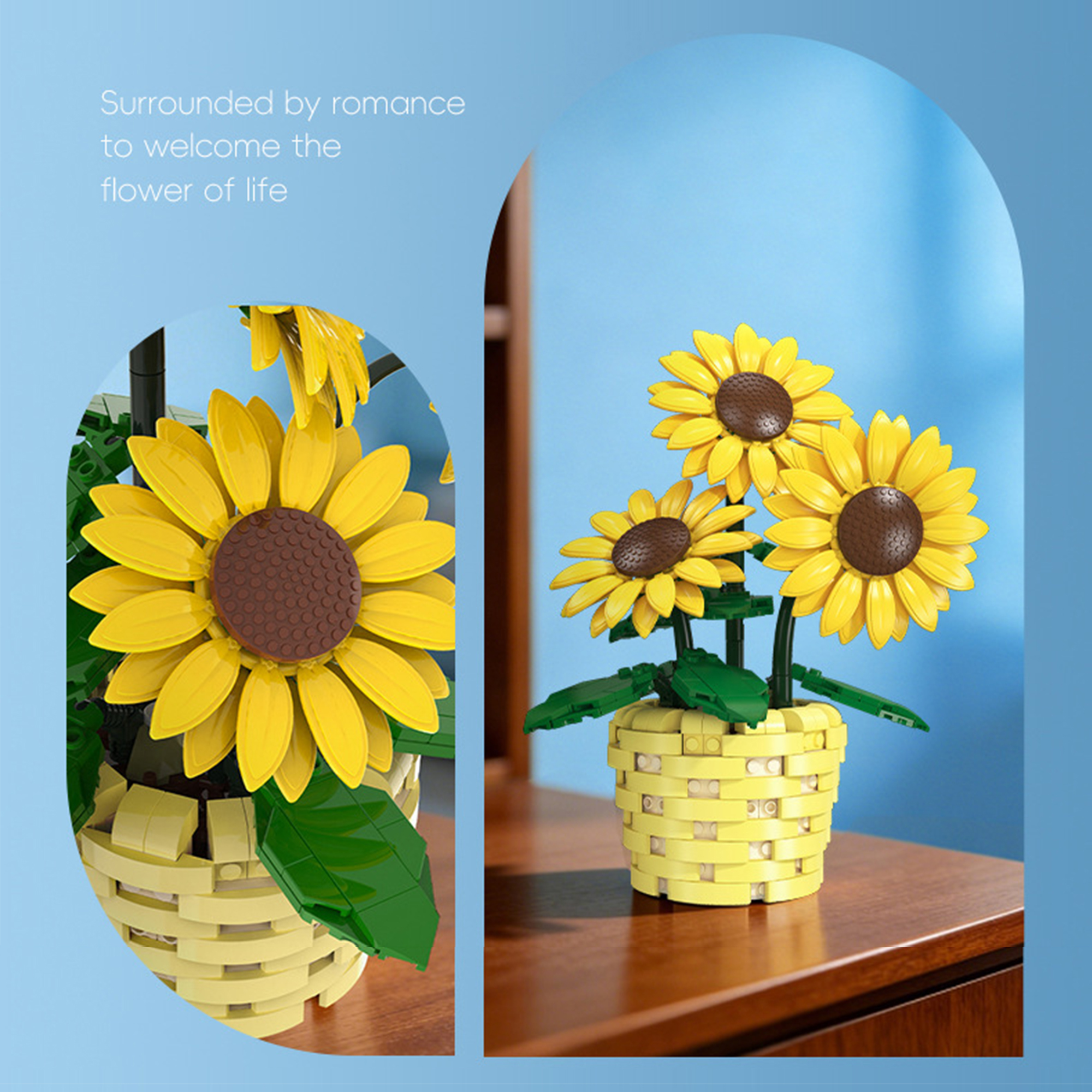The Sunflower Potted Plant
