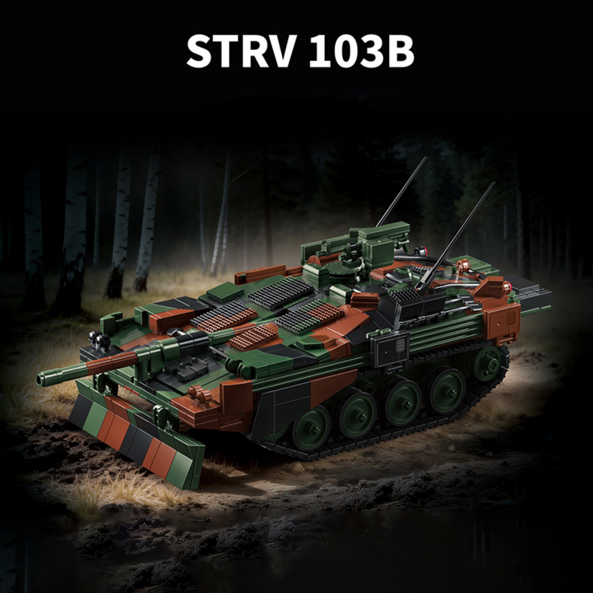 The Swedish STRV103B Tank