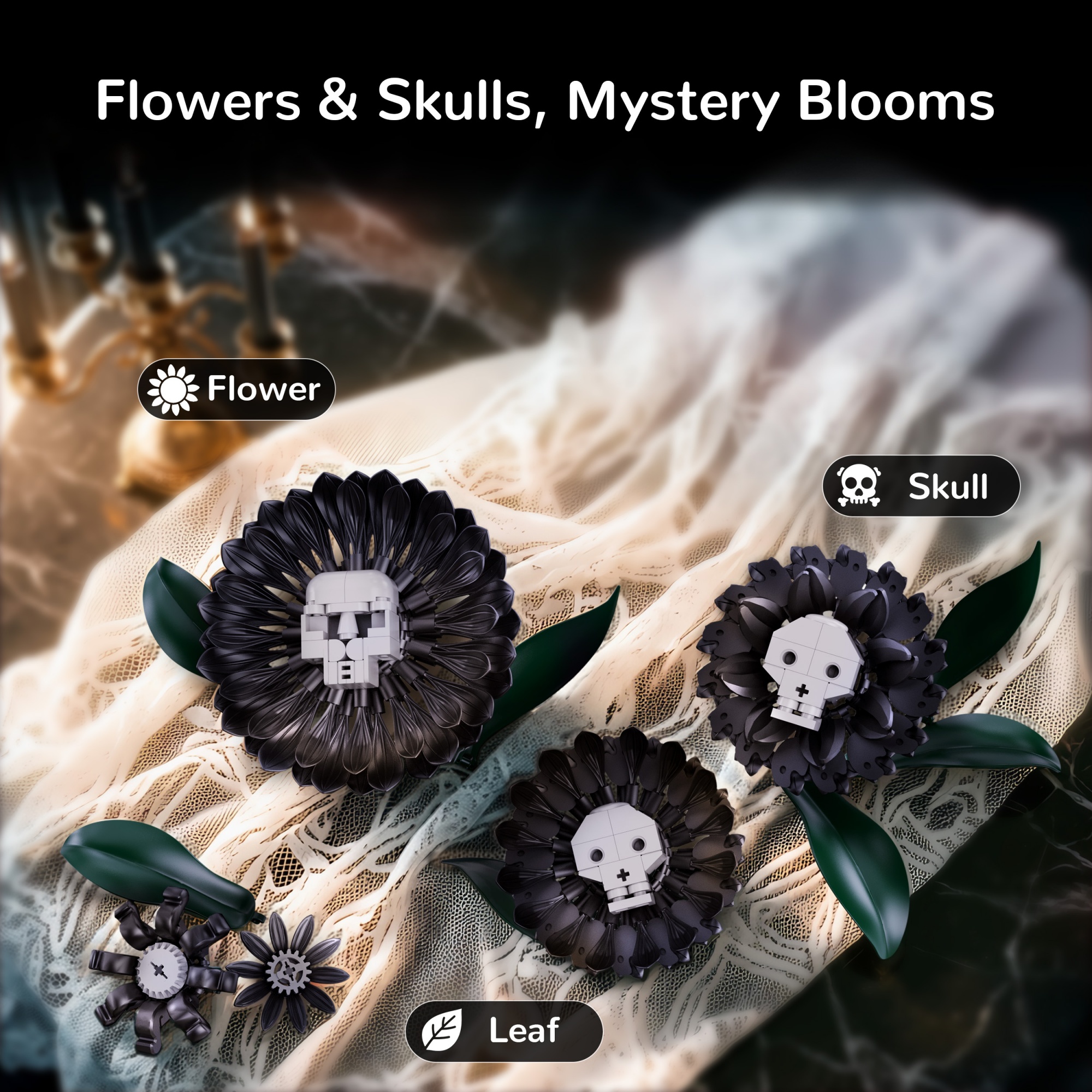 The Swinging Skeleton Flower
