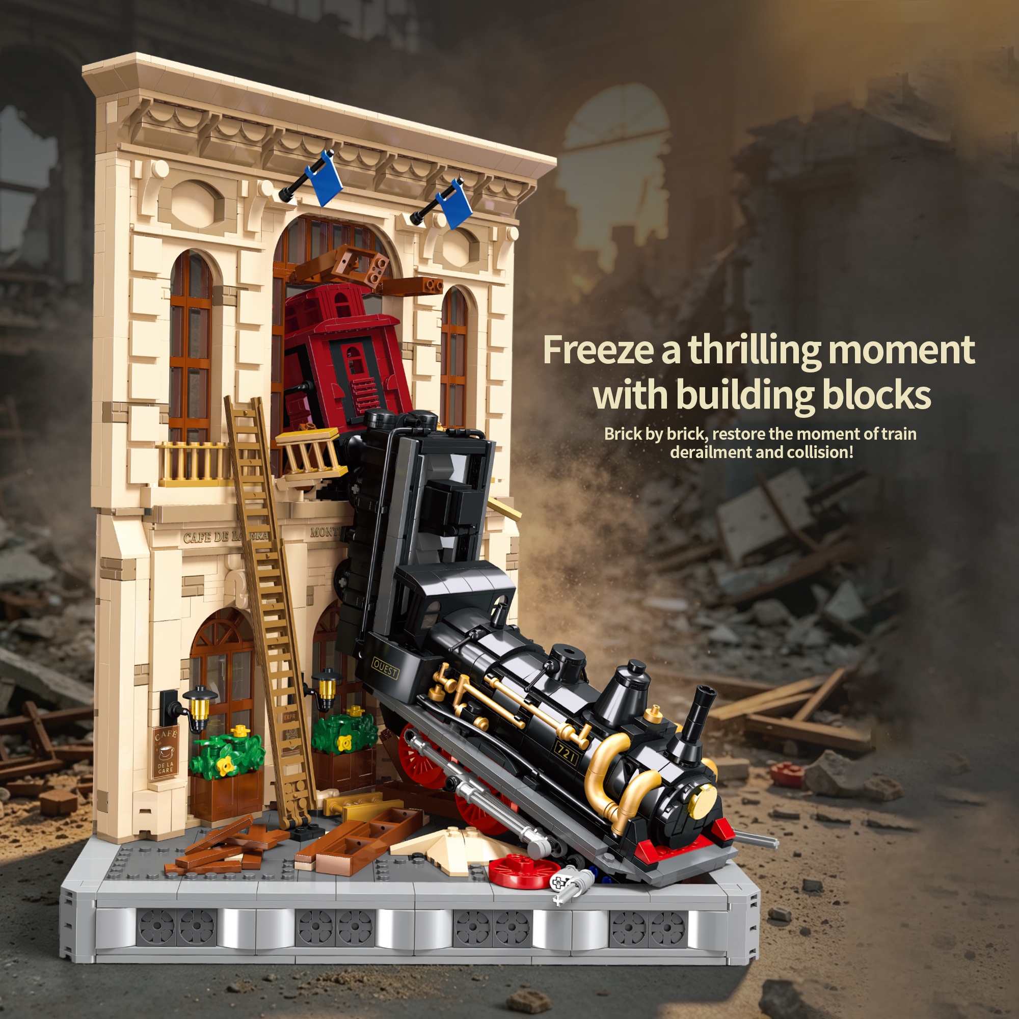 The Fallen Steamtrain