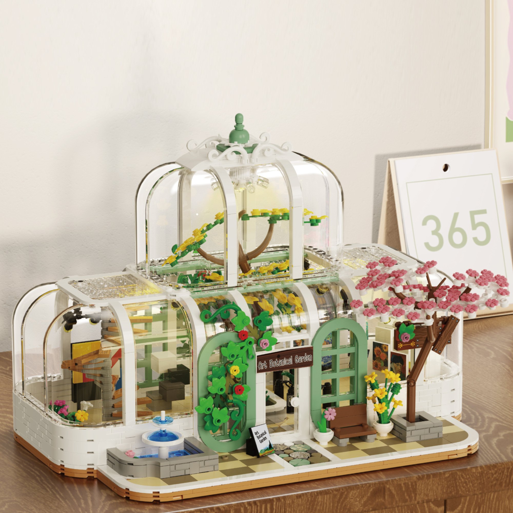 The Botanical Garden with Van Gogh Art Exhibition