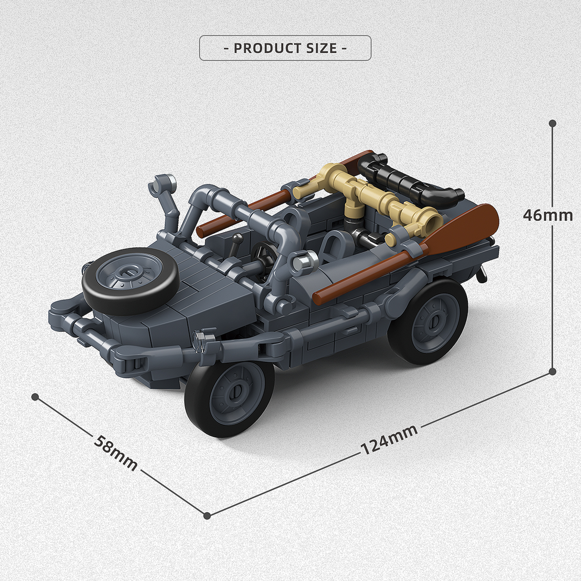 The Typ 166 Schwimmwagen