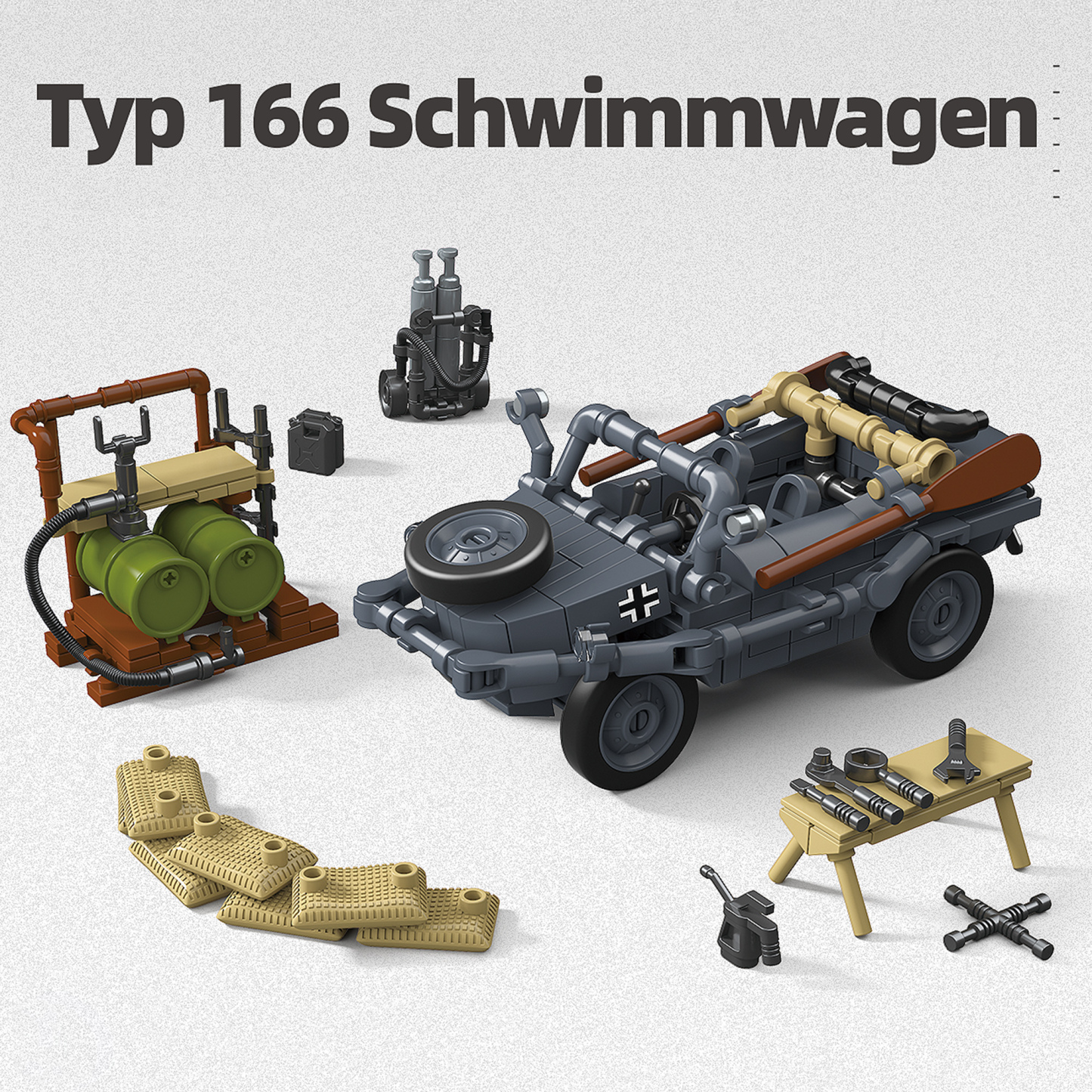 The Typ 166 Schwimmwagen