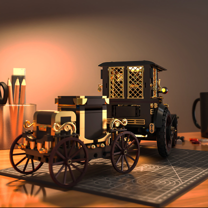 The Vintage Mechanical Steam Car
