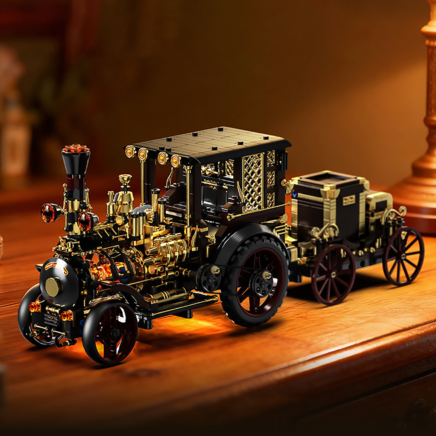 The Vintage Mechanical Steam Car
