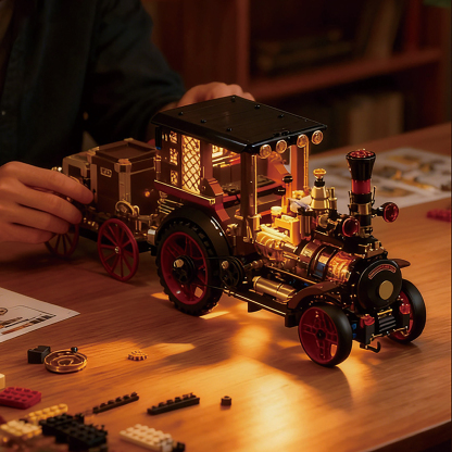 The Vintage Mechanical Steam Car