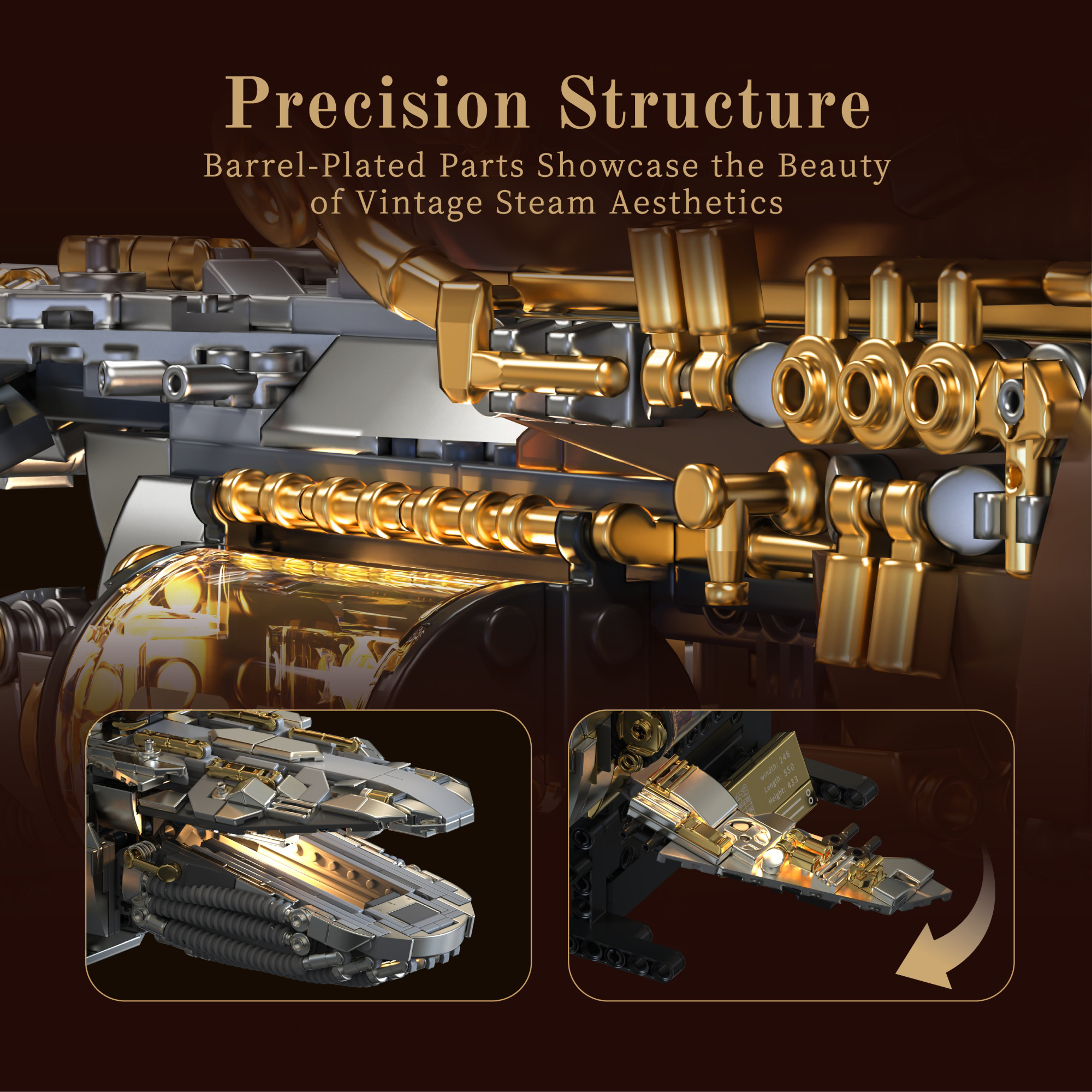 The Vintage Steam Whale Ship