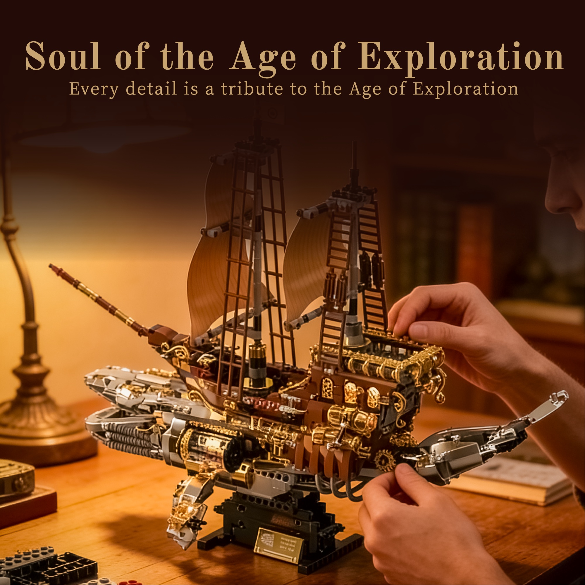 The Vintage Steam Whale Ship