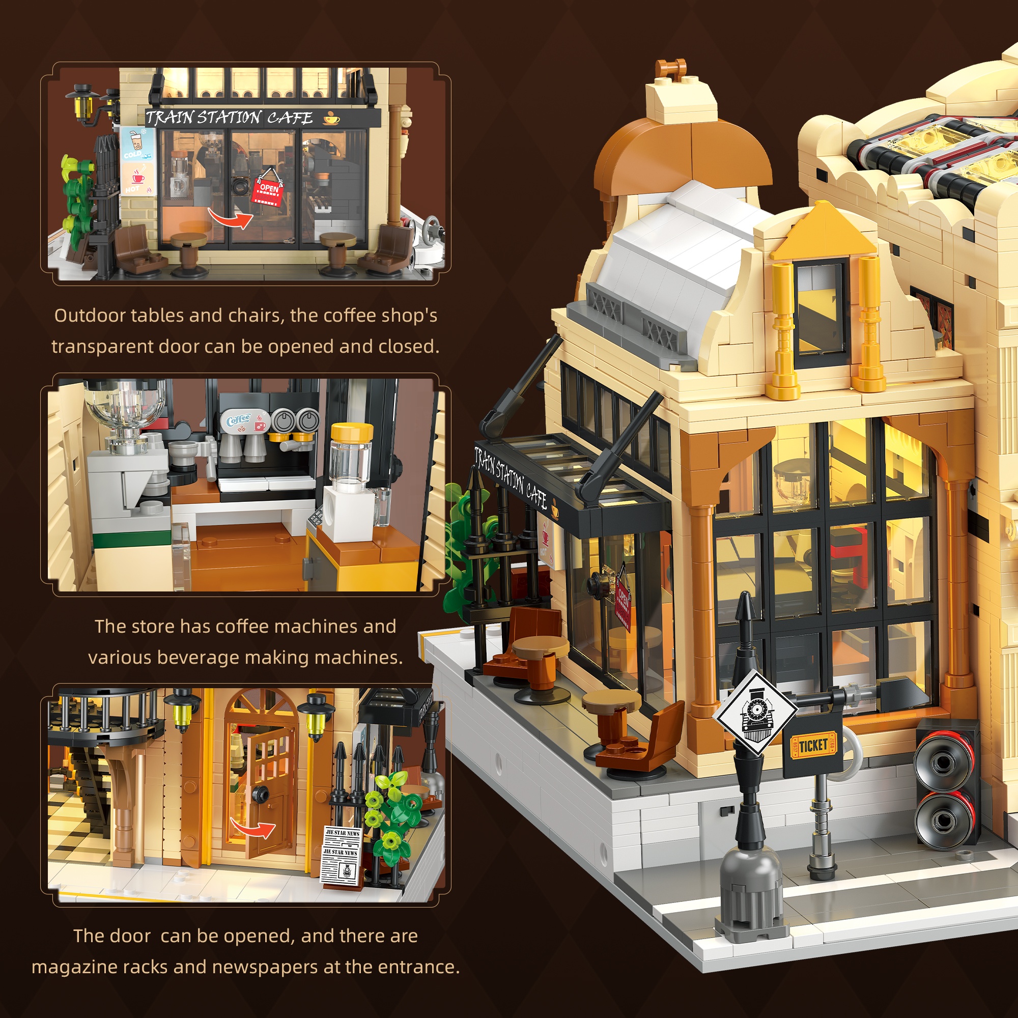 The Vintage Steam Train Station