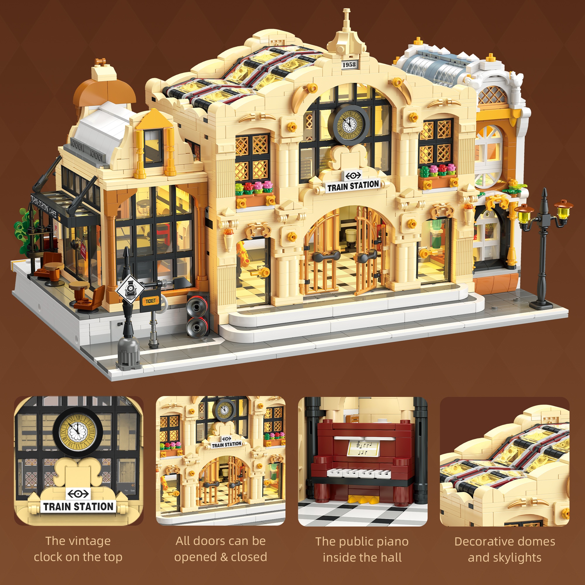 The Vintage Steam Train Station