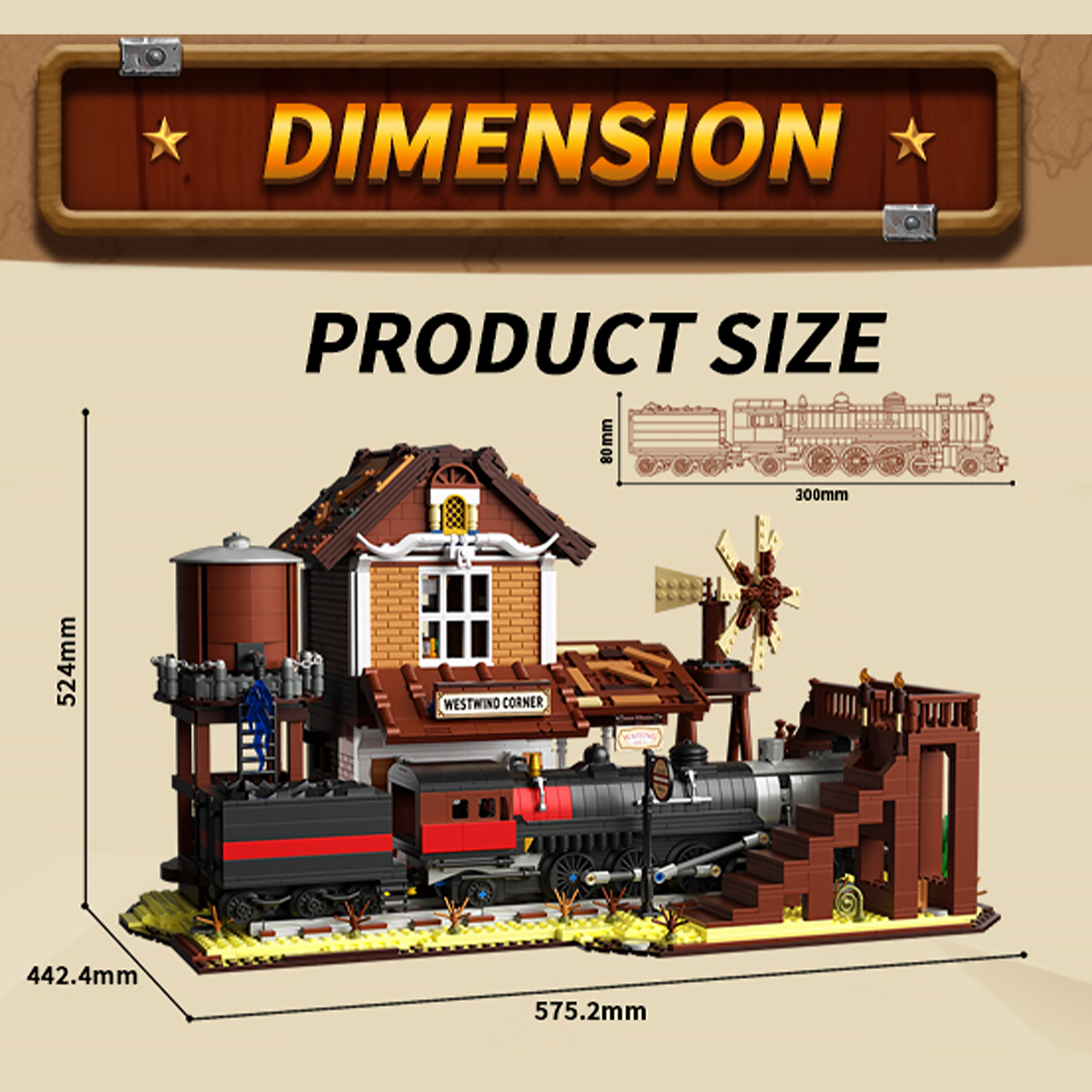 The Western Train-marstoy