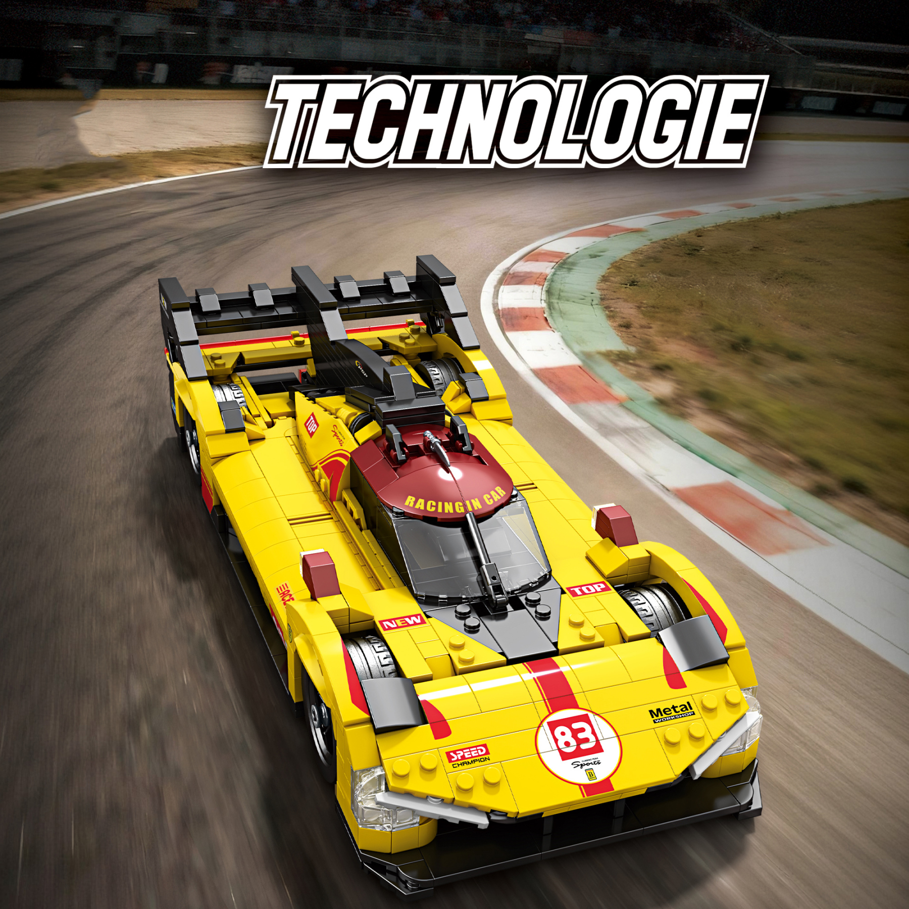 1:16 The Yellow Supercar