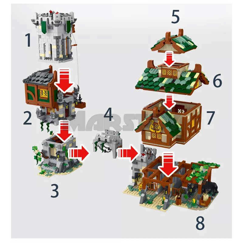 The Medieval Guard Tower-marstoy