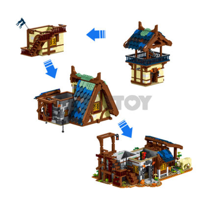 The Medieval Town Guard Tower-marstoy