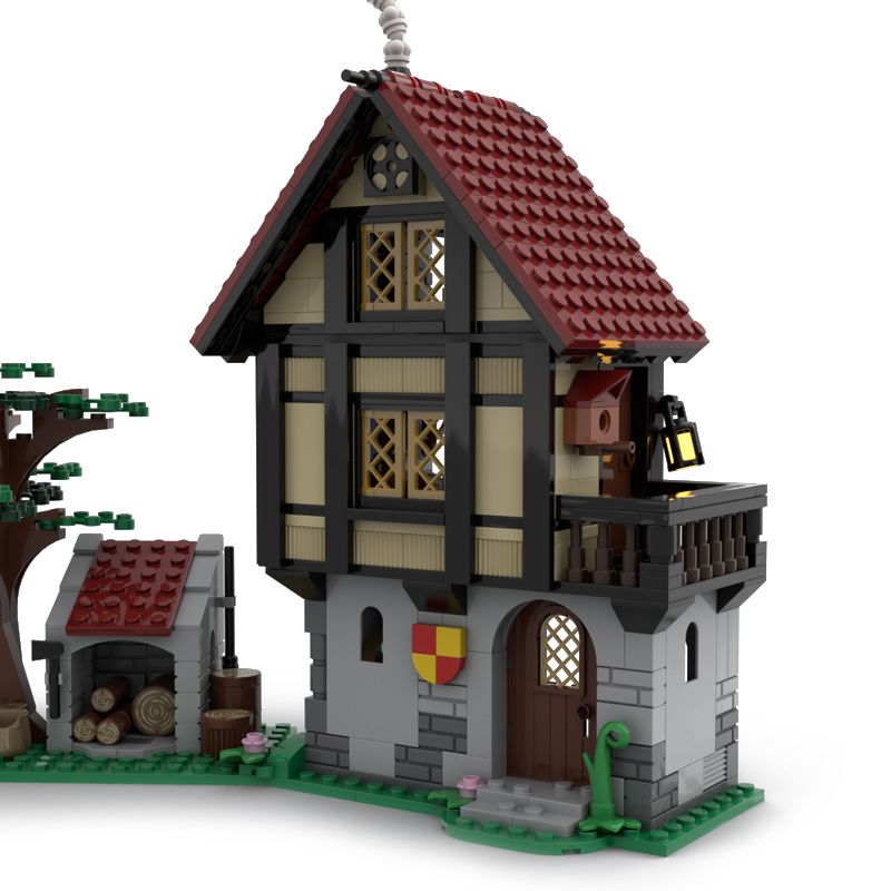 Moc The Medieval House-marstoy