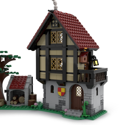Moc The Medieval House-marstoy