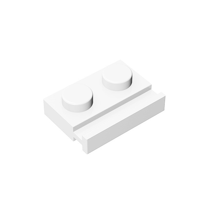 Plate Modified 1 x 2 with Door Rail-marstoy
