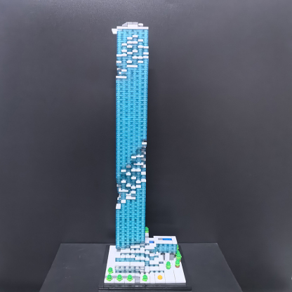 Moc The MahaNakhon 1:800 Scale Bangkok (King Power Maha Nakhon)-marstoy