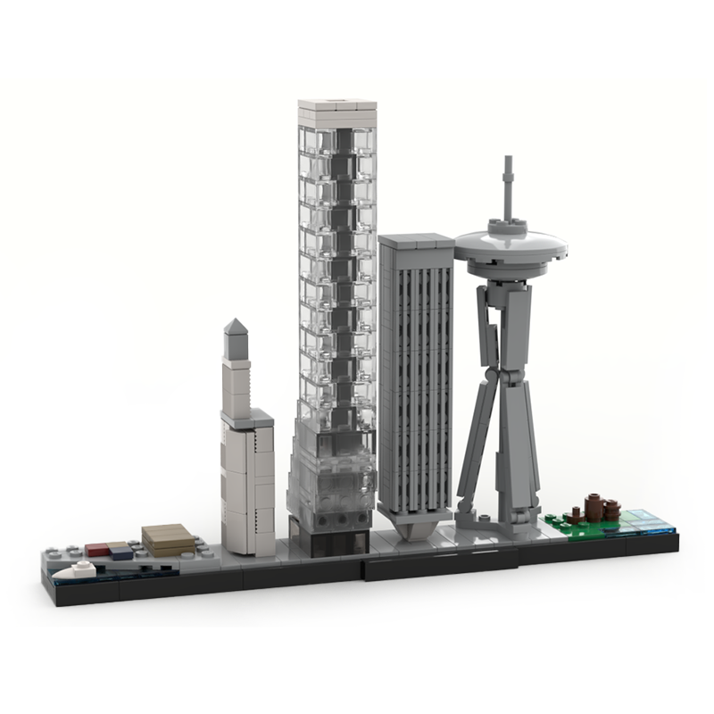 Moc The Seattle Skyline-marstoy