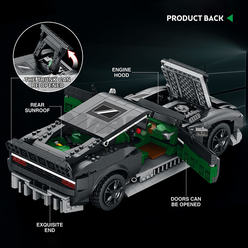 The 1:12 Scale VICTOR Supercar-marstoy