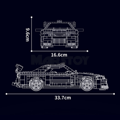 The Nissan Skyline GTR R34-marstoy