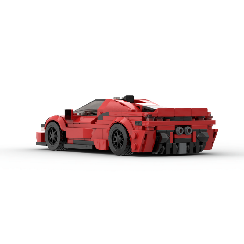 Moc The Ferrari SF90 - Red-marstoy