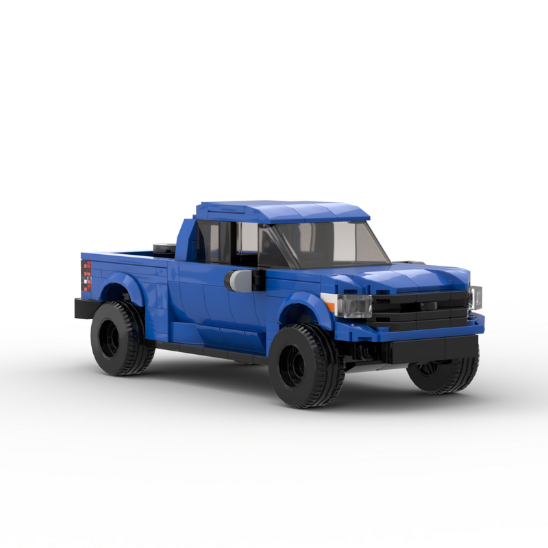 Moc The Tundra 4X4 - Blue-marstoy