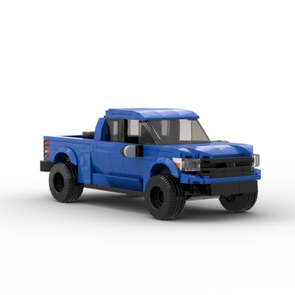 Moc The Tundra 4X4 - Blue-marstoy