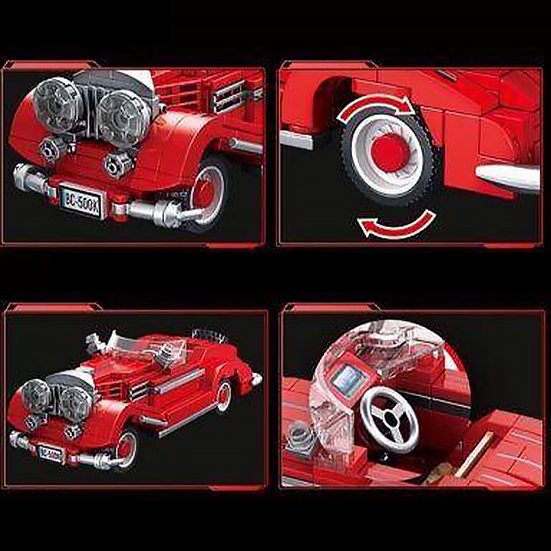 The Mercedes Benz 500K-marstoy