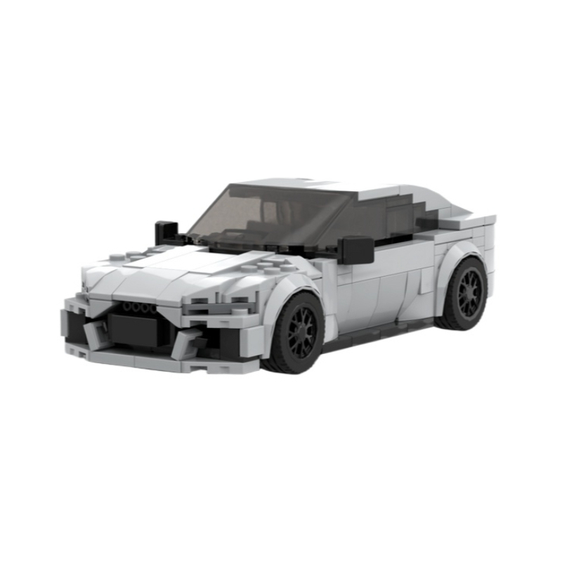 Moc The Audi RS7 - Light Gray-marstoy