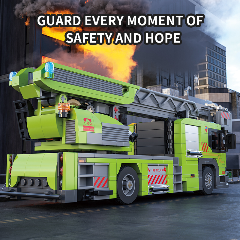 The Turntable Ladder Fire Engine-marstoy