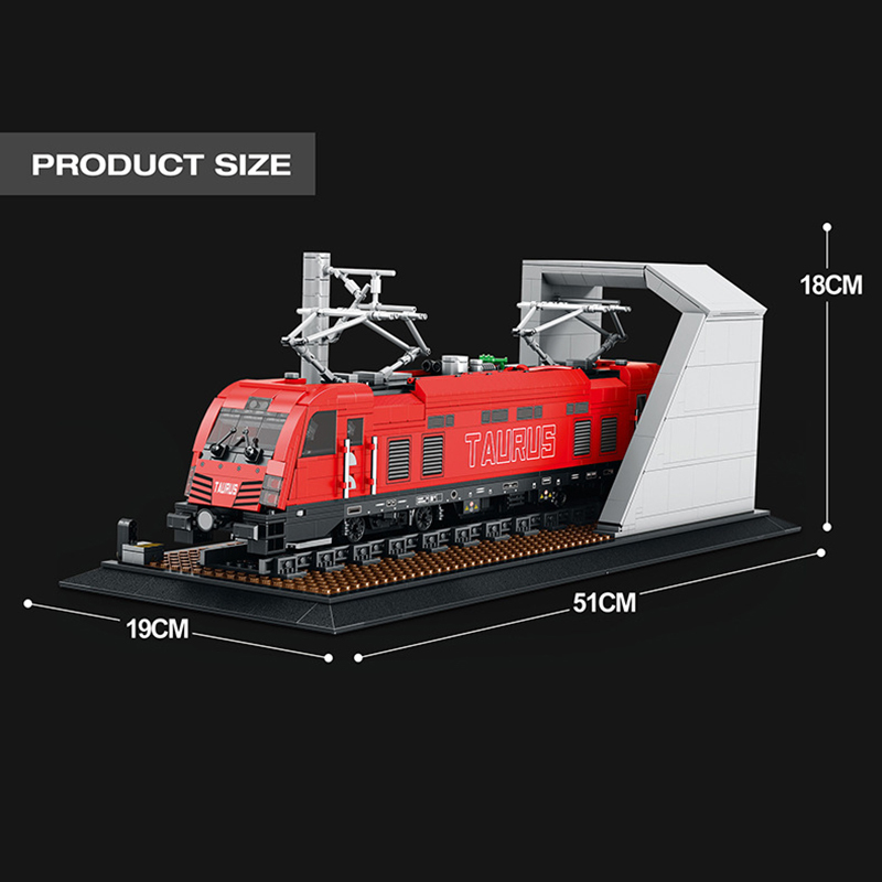 The Taurus European Electric Passenger Train-marstoy