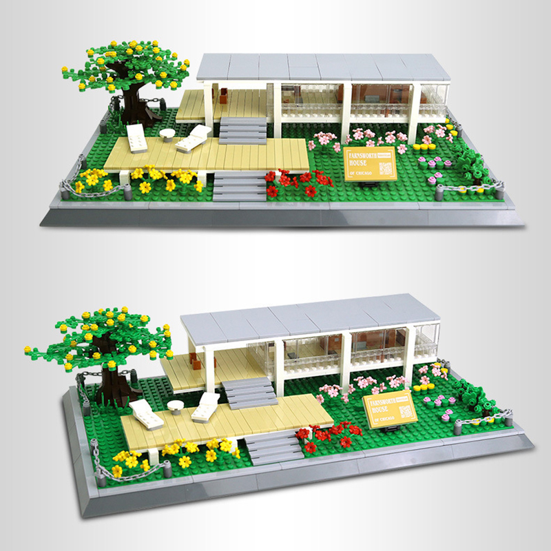 The Farnsworth House-lllinois, America-marstoy