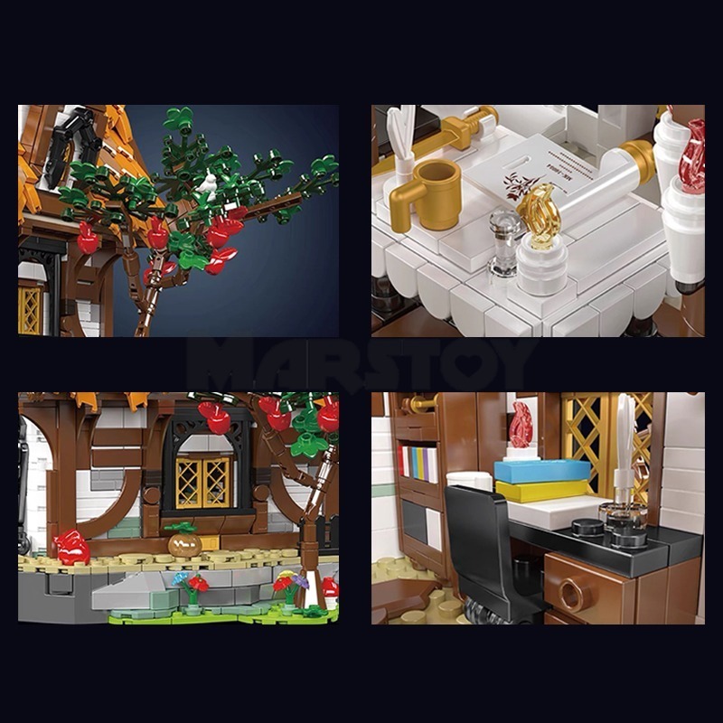 The Midage World Log Cabin-marstoy