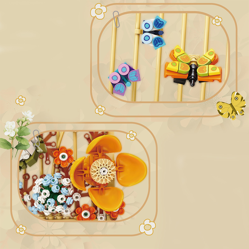 The Flowers and Insects-marstoy