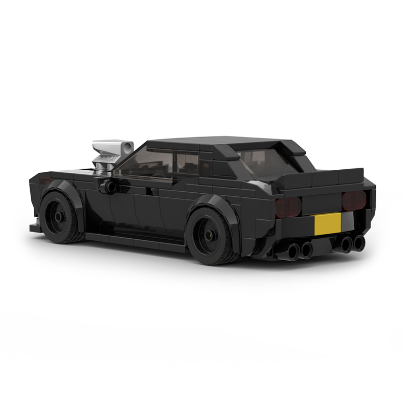 Moc The Dodge Challenger - Black-marstoy