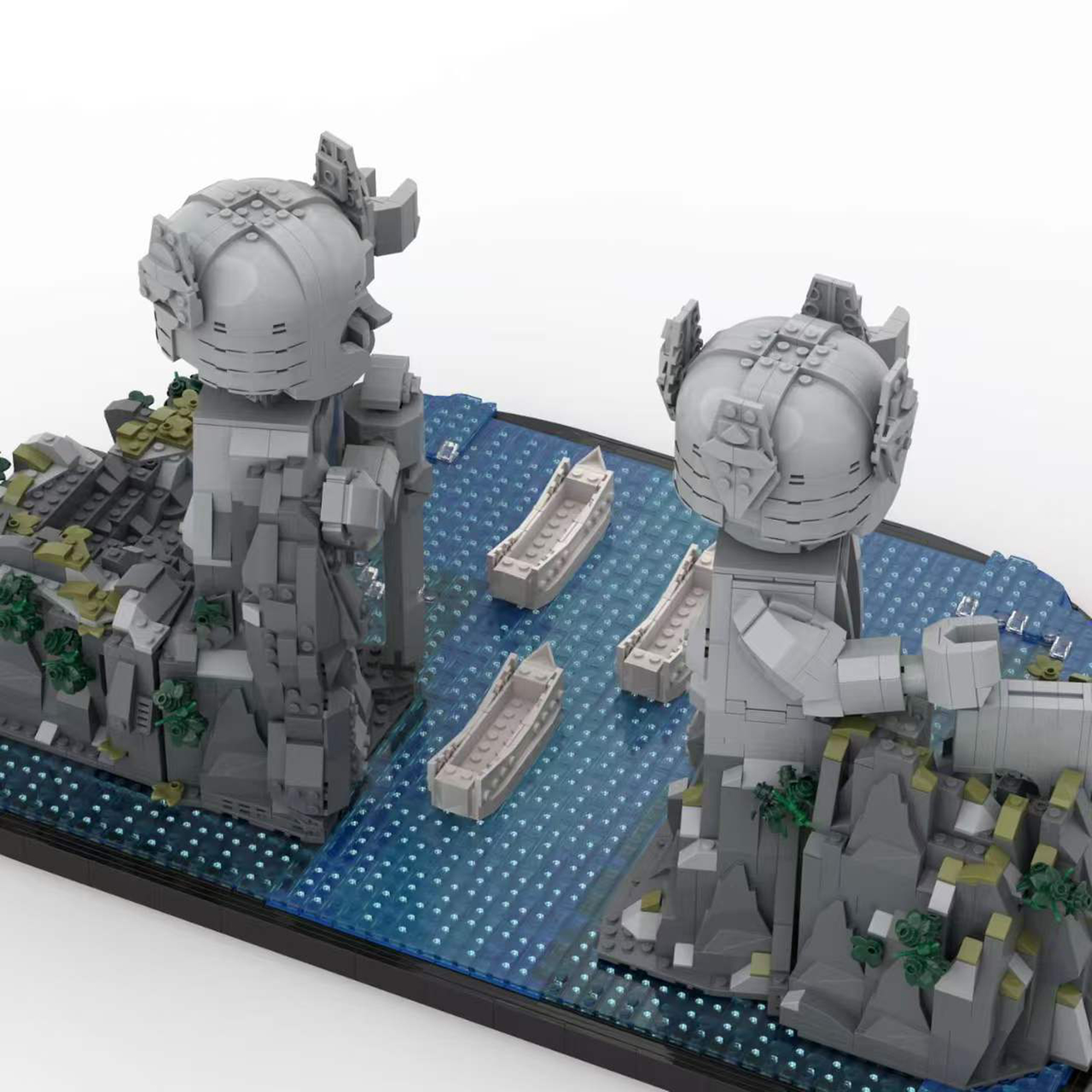 Moc The Argonath - Pillars of Kings
