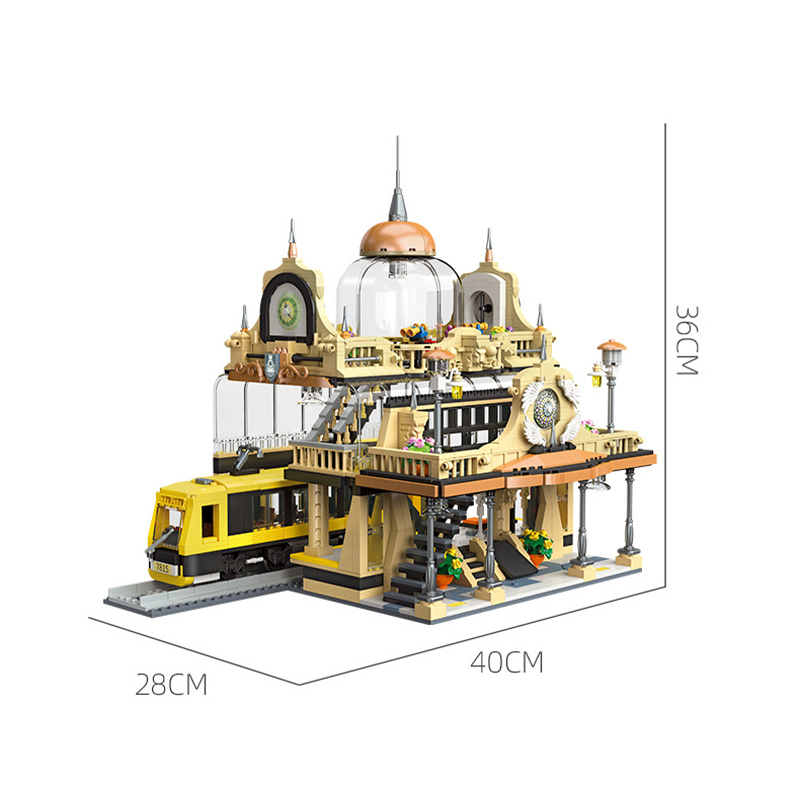 The European Style Railway Station-marstoy