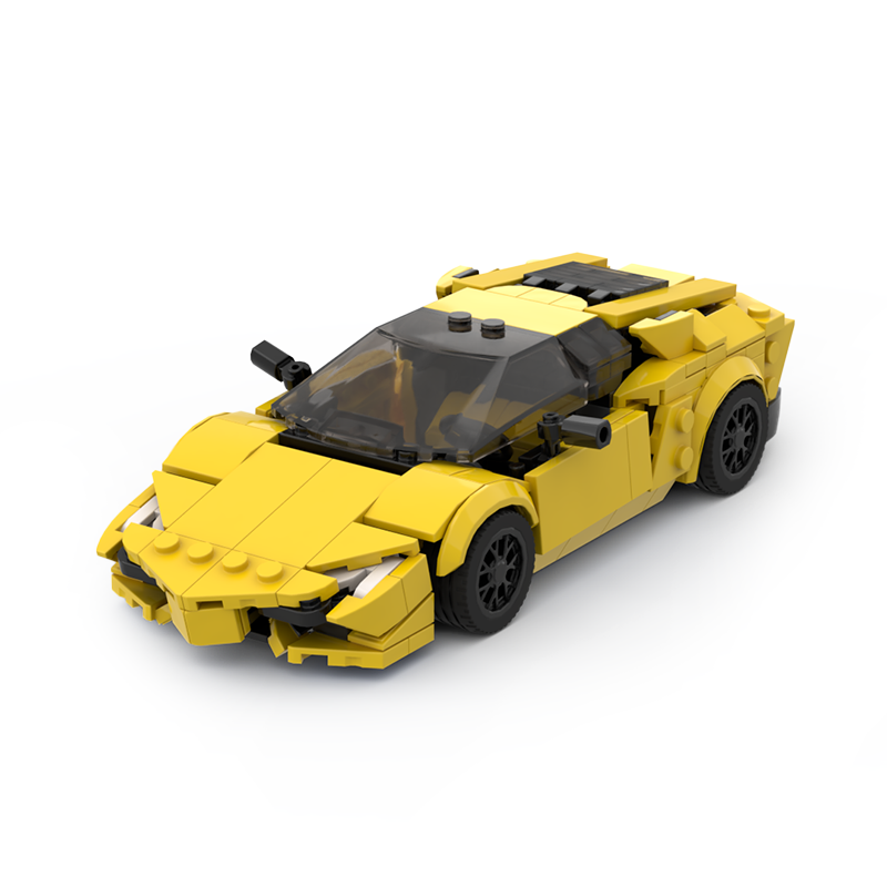 Moc The Lamborghini  - Yellow-marstoy