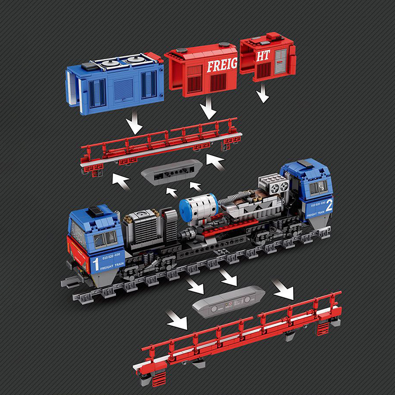 The G2000 European Freight Train-marstoy